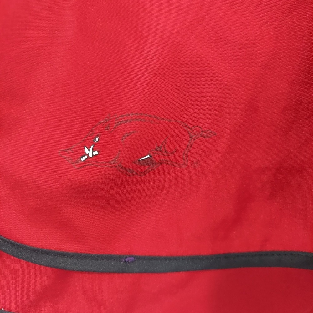 Nike Arkansas Razorbacks Women's DriFit Shorts Large Athletic Shorts Red - Picture 3 of 13